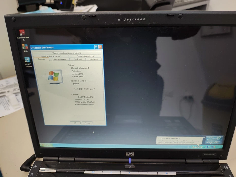 Notebook Portatile PC HP Pavilion DV4000 Funzionante LEGGERE BENE - Immagine 3 di 4