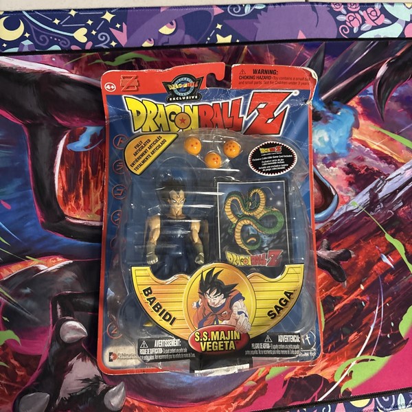 NUEVO Dragon Ball Z MAJIN VEGETA Babidi Saga Irwin Juguete 2001 Figura Articulada