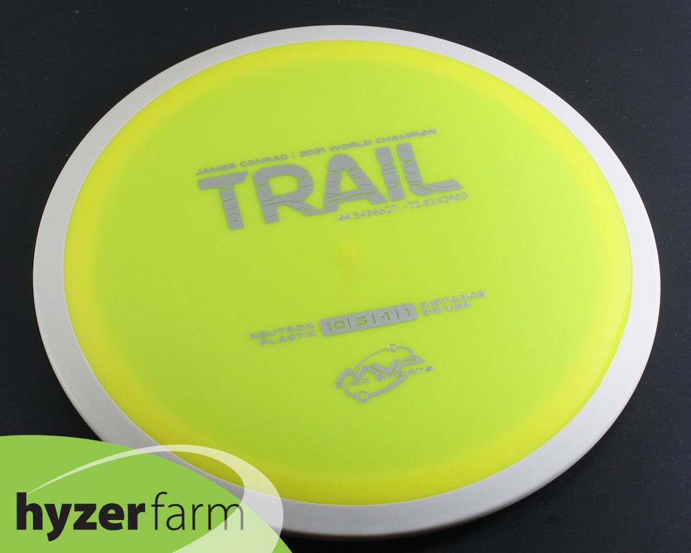 MVP JAMES CONRAD NEUTRON TRAIL *pick your weight & color* Hyzer Farm disc golf