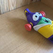 VTG VeggieTales Larry Boy Super Suction Pop Off Ears Talking Plush 1999 Tested