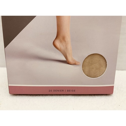 2 Pair XXXL Silk Impressions Pantyhose High Waisted Light Support Sheer Beige - Bild 3 von 7
