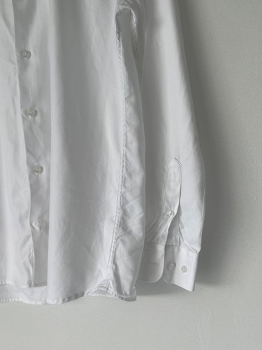 RAGAZZO UOMO Slim Fit White Long Sleeve Dress Shirt Size 20R - M USA - Picture 2 of 6