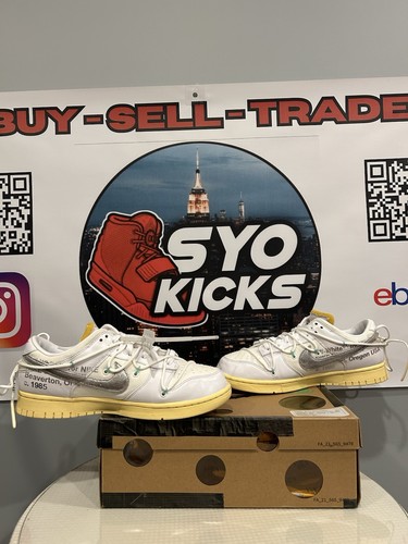 Taglia 10 - Nike Off-White x Dunk Low Lotto 01 di 50 - Foto 2 di 5