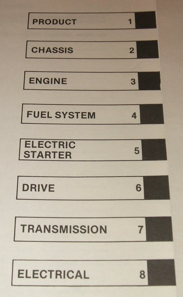 Harley 1978-1984 FLH FX manual de servicio Super Glide Low Rider Electra Softail Foto 2 de 4
