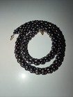 Vintage Peacock Pearl Braided 585/14k Yellow Gold Necklace — photo 2