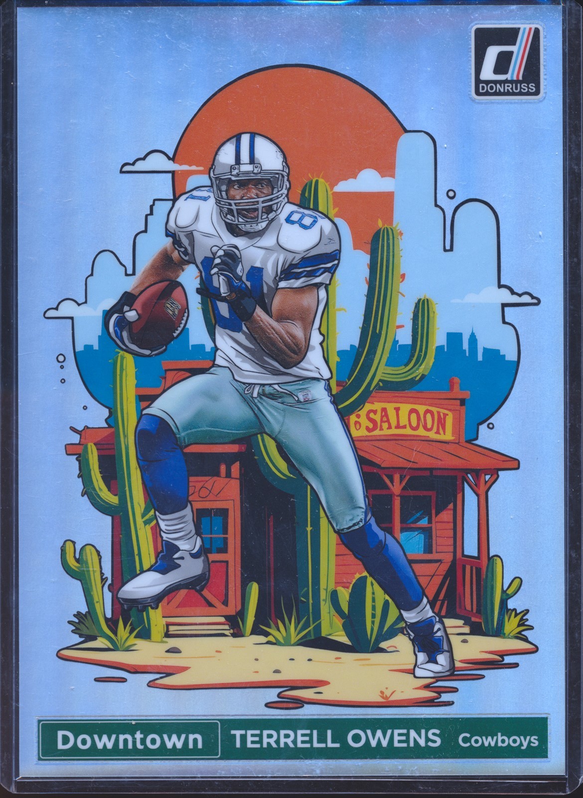 Terrell Owens 2024 Panini Donruss OVERSIZED Downtown!