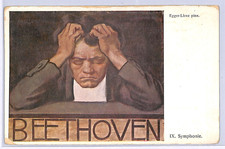 MUSIC *BEETHOVEN Austria Postcard Unused Composer{samwells-covers}WO216
