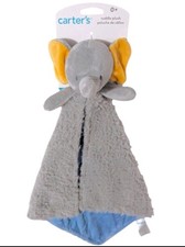 Carter's Gray Elephant Cuddle Plush Baby Stuffed Toy Lovey Soft Replacement Gift