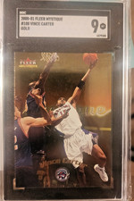 VINCE CARTER 2000 Fleer Mystique Raptors #100 Gold SGC 9 MINT