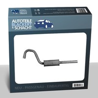 Auspuff Endtopf für Ford Escort II + Kombi