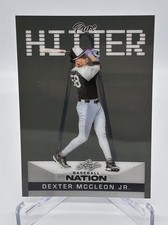 2025 Leaf Baseball Nation Dexter McCleon Jr Acetate Pure Hitter One of One 1/1