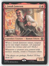 J. Jonah Jameson #81 Prices | Magic Marvel Spider-Man | Magic Cards