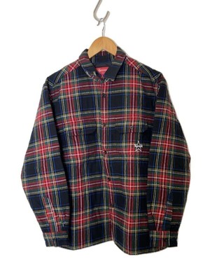 Supreme 21AW Quilted Plaid Flannel Shirt
