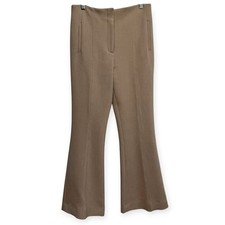 Veronica Beard High Rise Flare Leg Azariah Pants Women Size 6 Career Neutral