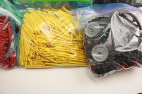 Knex K'Nex HUGE LOT SORTED 12 LBs Rods Connectors Loose Various Colors