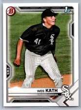 2021 Bowman Draft #BD-43 Wes Kath *WS