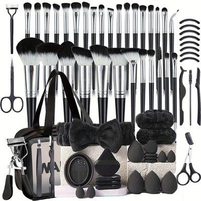 Complete Professional Makeup Tool Set for Women Daily Beauty Cosmetic Kit Use