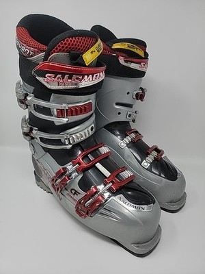 SALOMON MISSION RS CF Ski Boots Energyzer_70 Biovent Men's  27.5 Silver Red Blk