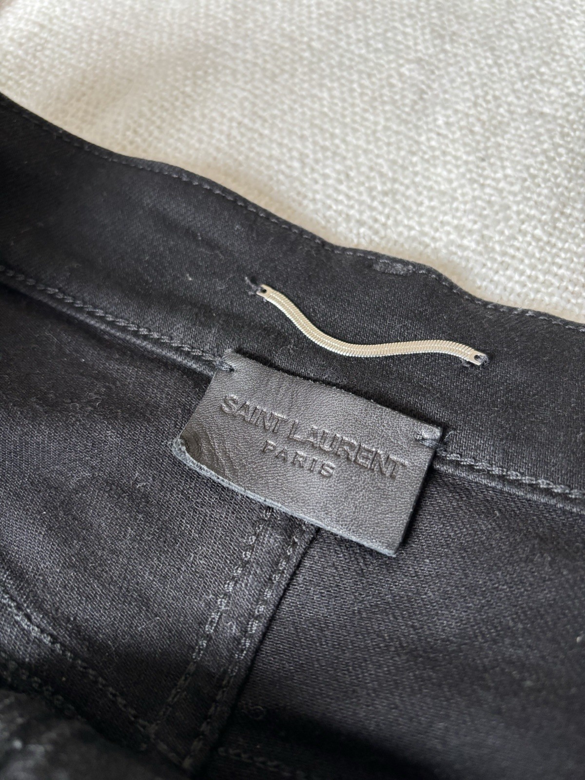 Jeans Saint Laurent slim fit denim D02 M SK LW W32 L32