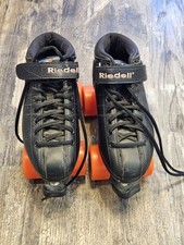 Riedell R3 Cayman Quad Roller Skates Size 5 Roller Derby Radar Zen Wheels