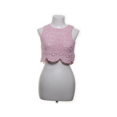 FB Sister, Crop Top, Größe: XS, Pink, Acryl, Musterstrick, Damen #cNd