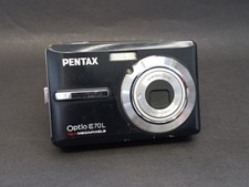 Vintage Digital Camera Pentax Optio E70l, 10.1 MP Retro Camera Pentax