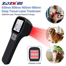 Veterinary  Human MLS Laser Therapy 650/808/905/980nm Otitis Gingivitis Wounds