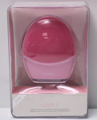 FOREO LUNA 3 Smart Facial Cleansing & Firming Massager Normal Skin - Pink - NEW!