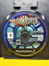 Clock Tower 3 (Sony PlayStation 2 PS2, 2002) - Fully Working, Clean Disc Only!