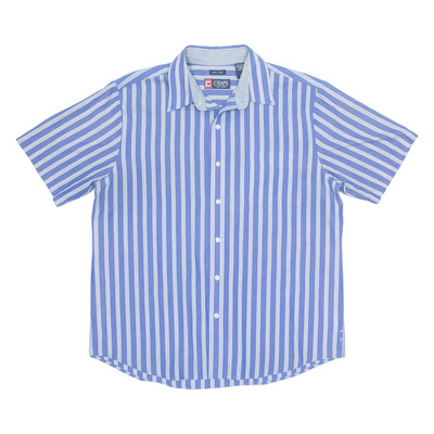 CHAPS Herrenhemd Blau Gestreift L