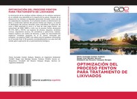 Elena Zurisadai CantóN Anduze (U. A.) | OptimizaciÓN Del Proceso Fenton Para...