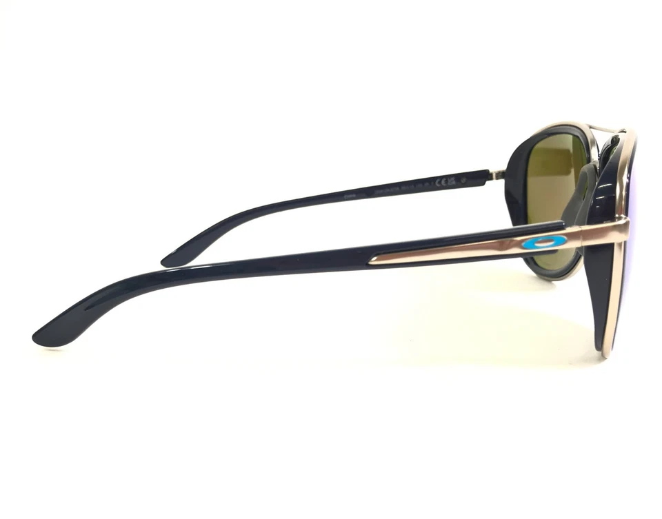 Oakley Sunglasses Split Time OO4129-0758 Navy Frames w/ Prizm Sapphire Polarized - Image 4 of 4