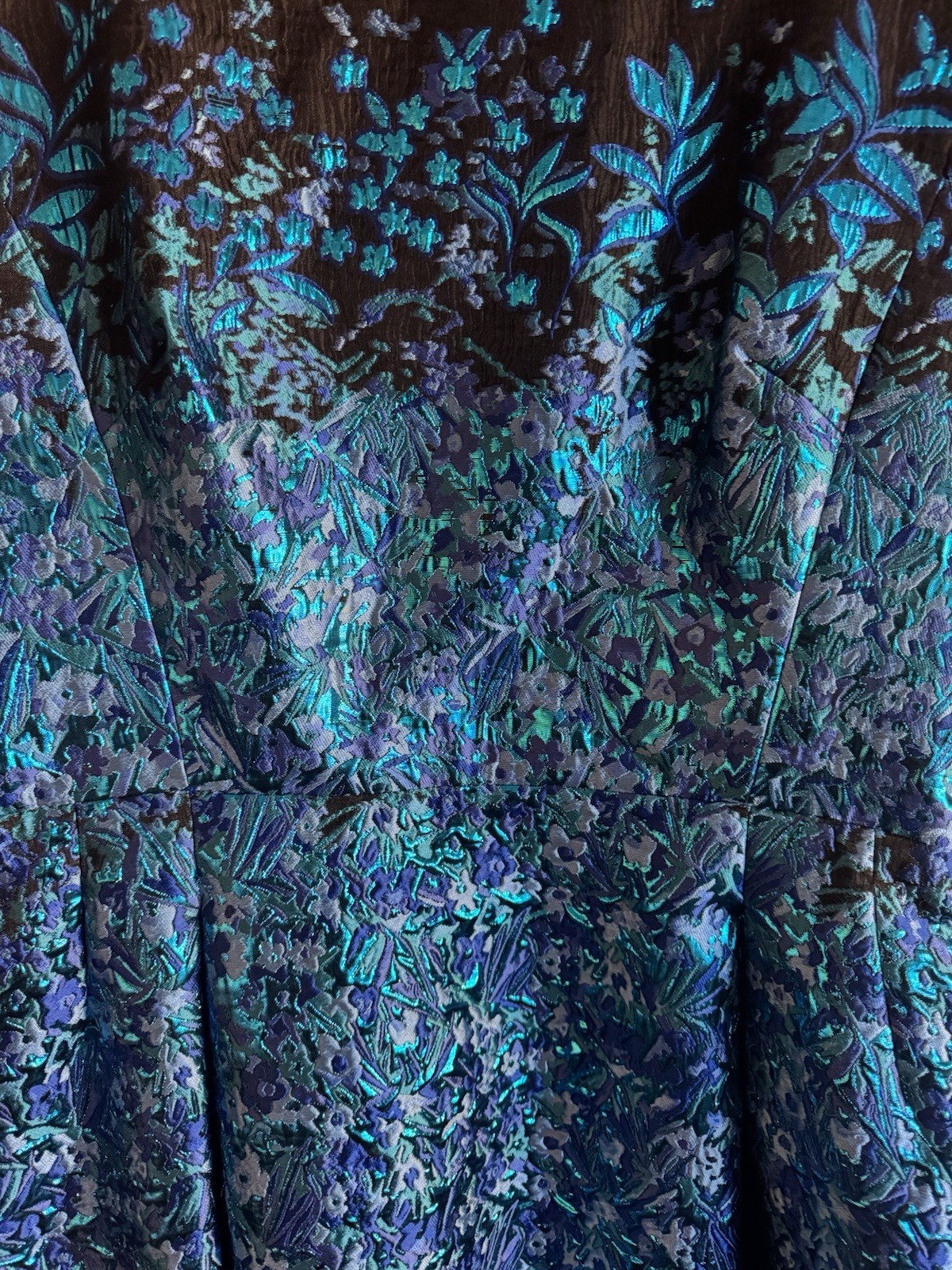 Rickie Freeman for Teri Jon Jacquard Dress Size 18