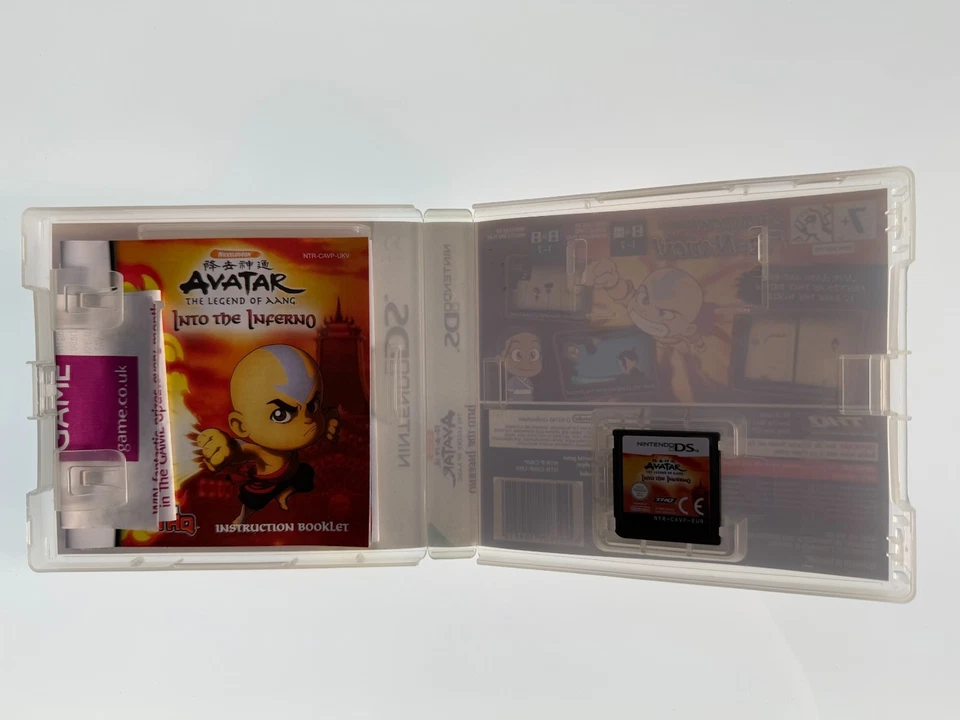 Avatar the Legend of Aang Into the Inferno Nintendo DS - UK PAL VGC CIB - Image 4 of 4