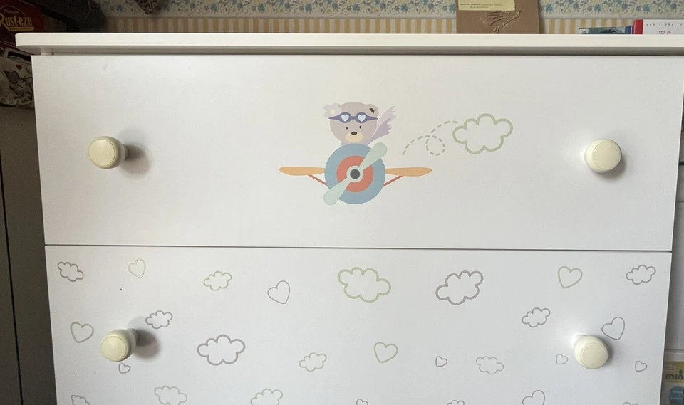 Comò Bianco Pali - Immagine 4 di 4