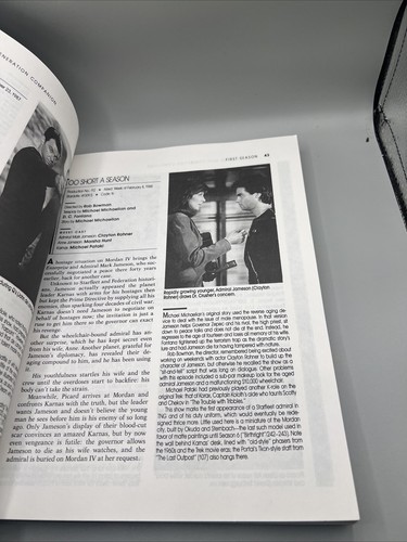 The Star Trek: The Next Generation Companion: Revised Edition - Good - Picture 12 of 19