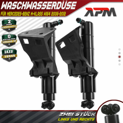 2x Scheinwerferreinigung Waschwasserdüse L + R für Mercedes-Benz M-Klass W164