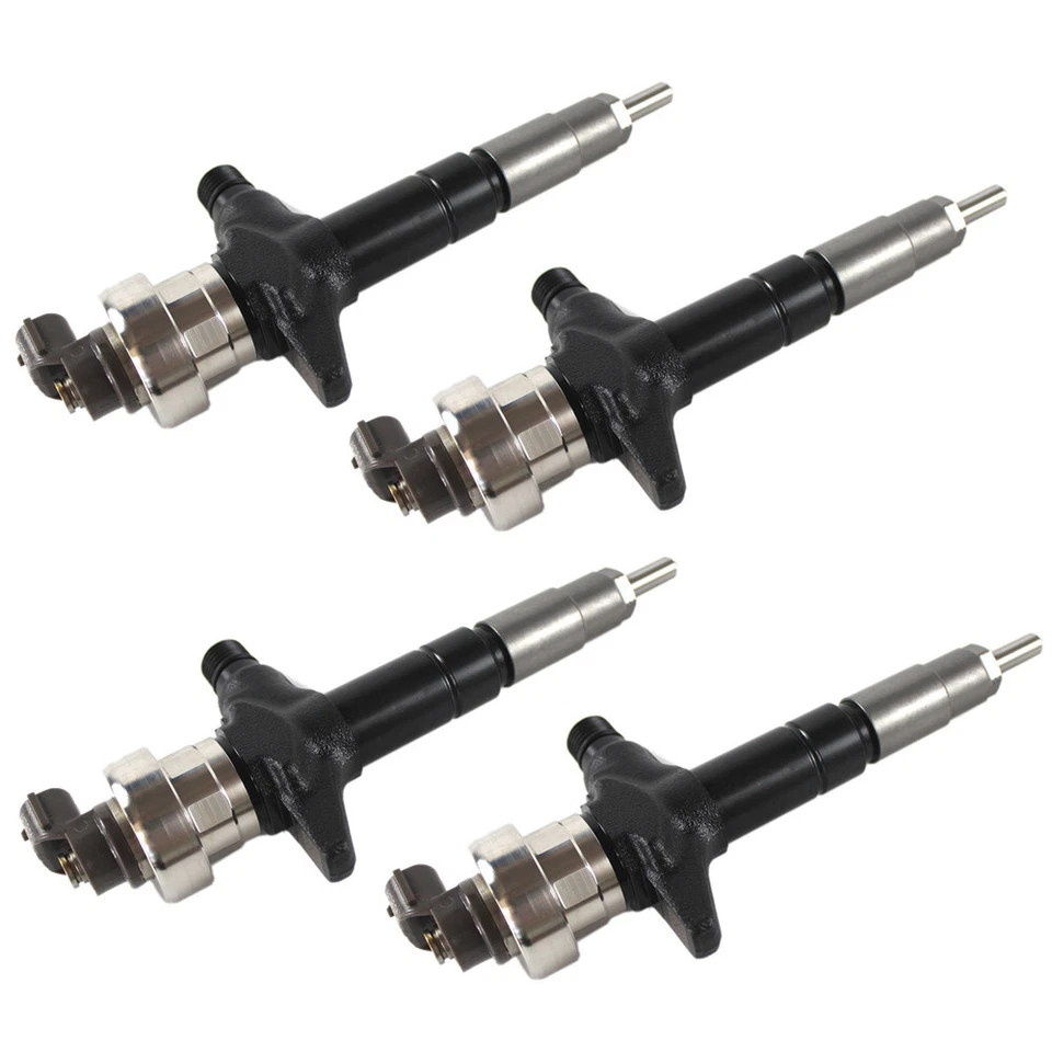 4PCS Fit For 4JJ1 Isuzu DMAX Fuel Injector Set 095000-6980 8980116041 8980116043 - Image 4 of 4