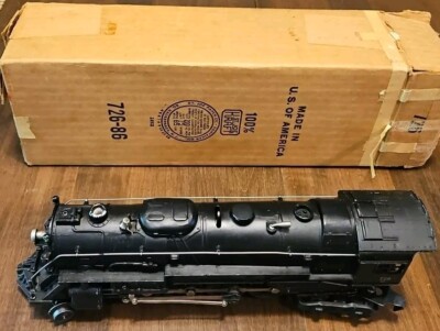 ORIGINAL LIONEL 726 STEAM LOCOMOTIVE & Box- POSTWAR ~ T8214