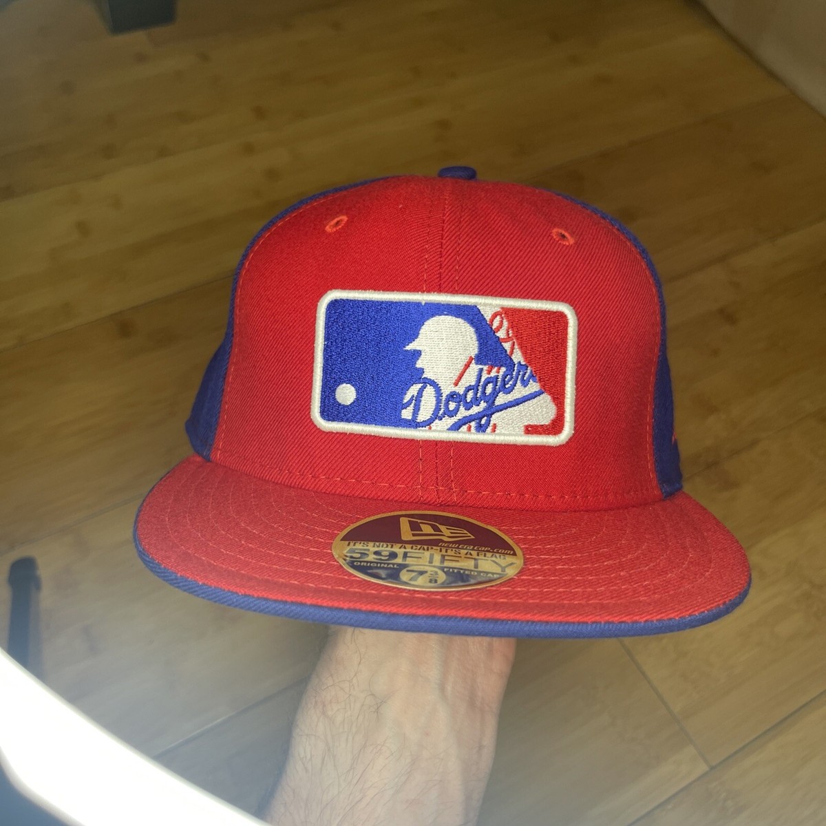 VTG New Era 59FIFTY Los Angeles Dodgers MLB Shield Fitted 7 VTG New Era 59FIFTY Los Angeles Dodgers MLB Shield Fitted 7