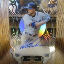 Austin Meadows 2019 Topps High Tek Autograph/ AUTO