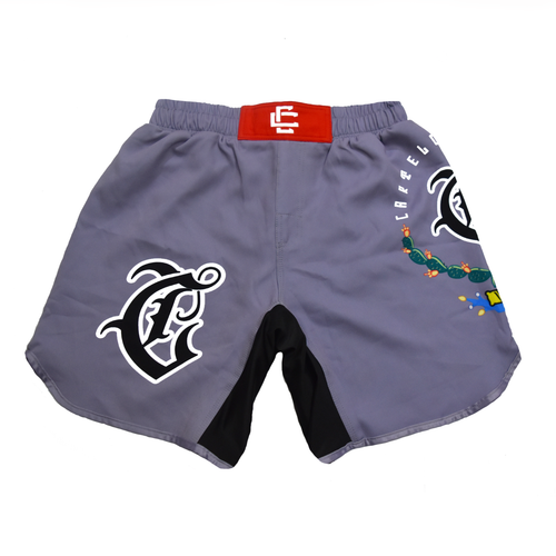 EXTRA FLEX MMA MEXMOB CACTUS CARTEL COLIFLOR SHORTS JIUJITSU GRAPPLING BJJ NOGI