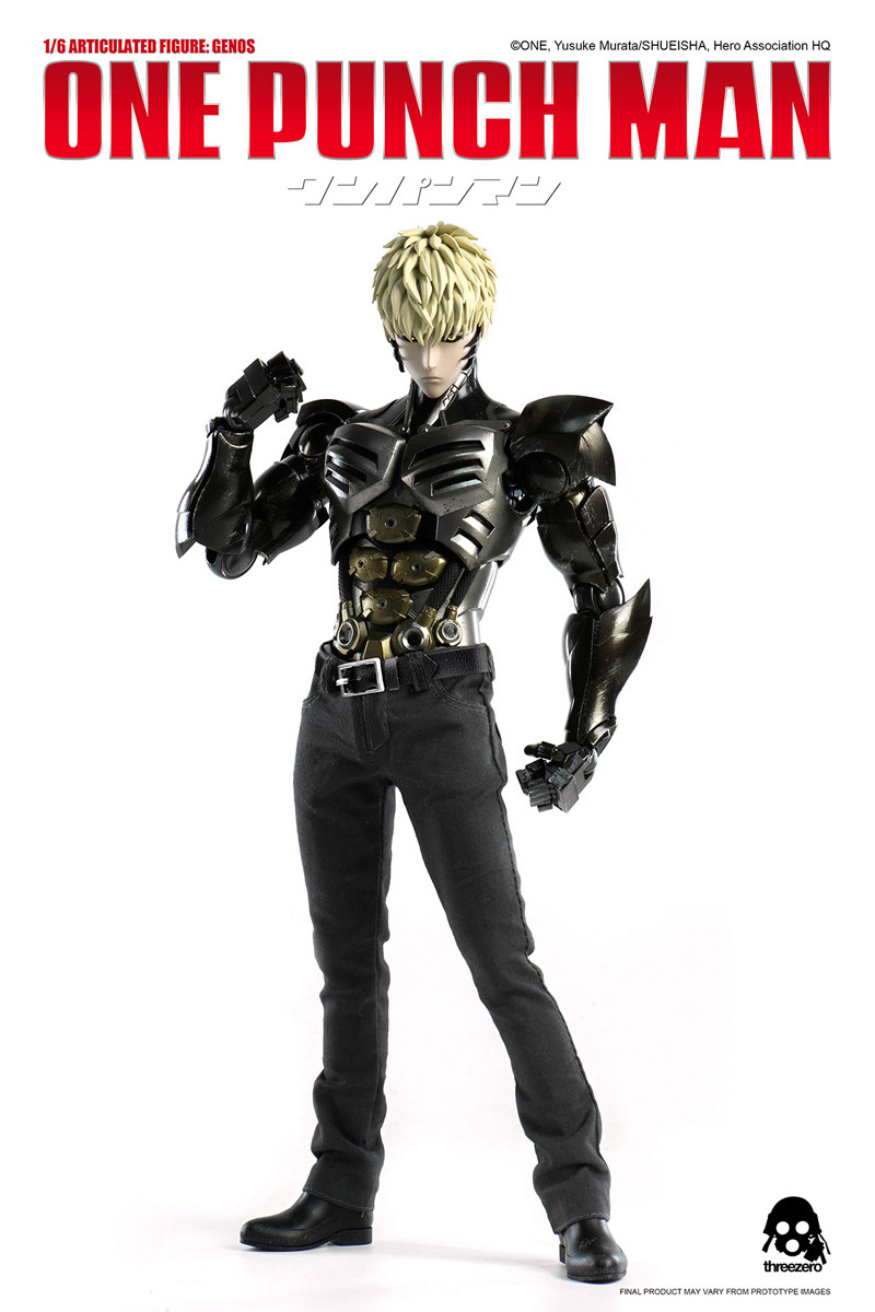 threezero ワンパンマン ジェノス スリーゼロ GENOS Threezero In Scale 1/6th One Punch Man - Genos (Exclusive) Figure