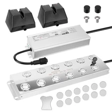 12 Head Ultrasonic Fogger Mist Maker 9000mL/H Ultrasonic Fogger Waterproof Power