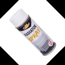 PURE WHITE COLOUR RENOVATOR RADIATORS HEATERS PIPES SPRAY PAINT ENAMEL 400 ML