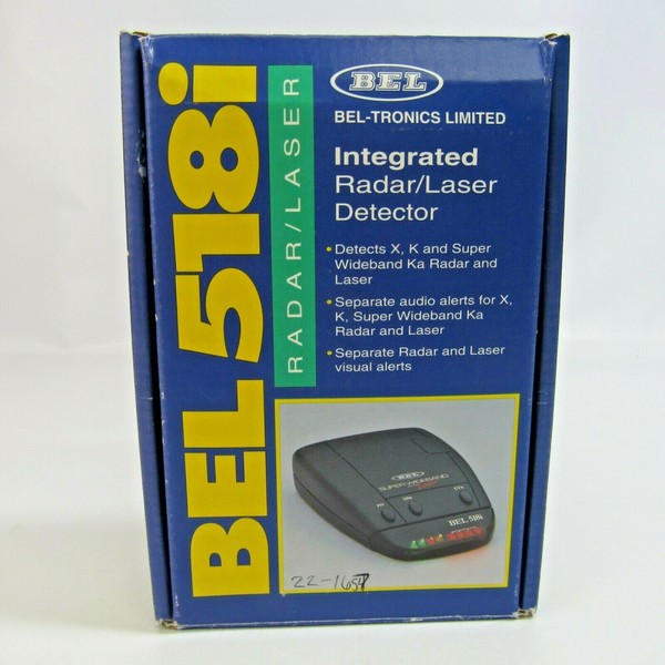 Bel 518i Radar Laser Integrated Detector BelTronics cockerpoo4you.se