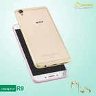 Clear Soft TPU Gel Jelly Case & Glass Screen Protector Combo For Oppo R9 Plus