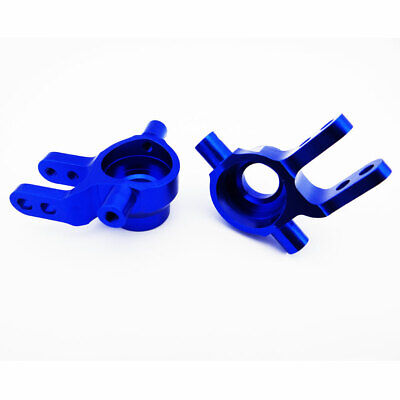 Traxxas Rustler 4x4 VXL Steering Blocks, Blue by Atomik RC - Replaces 6837 | eBay