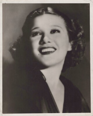 Unknow Actress (1930s)   Original Vintage - Stunning Portrait Photo K 345