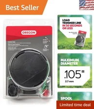 Effortless 4.5in Trimmer Head for Gas & Electric Trimmers - No Assembly Required